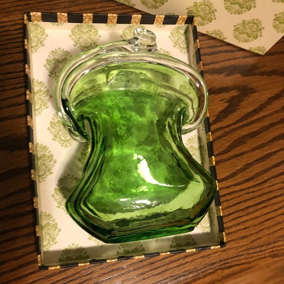 Art deco glass vase - Picture 3 of 6